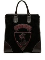 Gucci Pre-Owned sac cabas à broderies - Noir - thumbnail