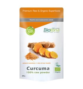 Curcuma raw powder bio