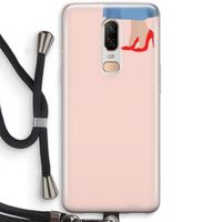 High heels: OnePlus 6 Transparant Hoesje met koord