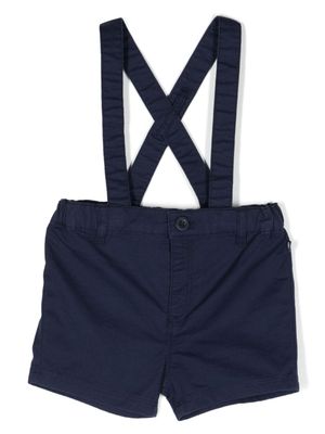 Petit Bateau salopette en serge - Bleu