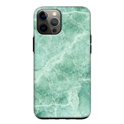 Groen marmer: iPhone 12 Pro Tough Case