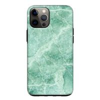 Groen marmer: iPhone 12 Pro Tough Case