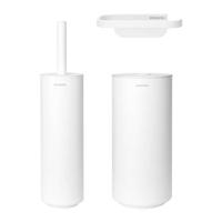 Brabantia MindSet Toiletaccessoires Set van 3 - Mineral Fresh White - thumbnail