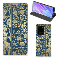 Samsung Galaxy S20 Ultra Smart Cover Beige Flowers