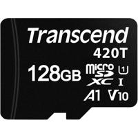 Transcend TS128GUSD420T microSD-kaart Industrial 128 GB Class 10 UHS-I - thumbnail