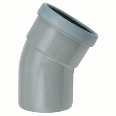 Wavin PVC Bocht 15° Manchet Mof x Spie 110mm - Duurzaam & Weerbestendig Watermanagement