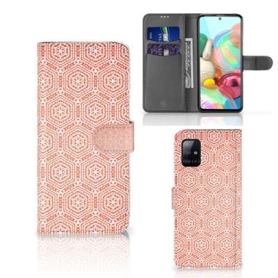 Samsung Galaxy A71 | Telefoon Hoesje | Pattern Orange