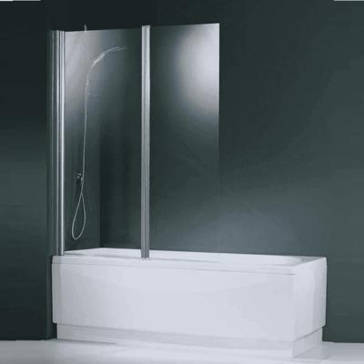 Badklapwand Novellini Aurora 2 delig 120x150 cm 6 mm NANO coating Novellini