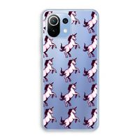 Musketon Unicorn: Xiaomi Mi 11 Lite Transparant Hoesje