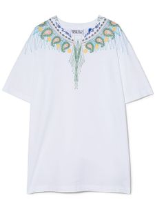 Marcelo Burlon County Of Milan Kids t-shirt à imprimé Wings - Blanc