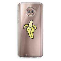 Banana: Motorola Moto G6 Transparant Hoesje Banana: Motorola Moto G6 Transparant Hoesje