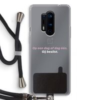 gij beslist: OnePlus 8 Pro Transparant Hoesje met koord
