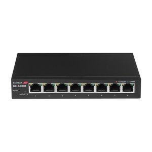 Edimax GS-5008E netwerk-switch Managed Gigabit Ethernet (10/100/1000) Zwart