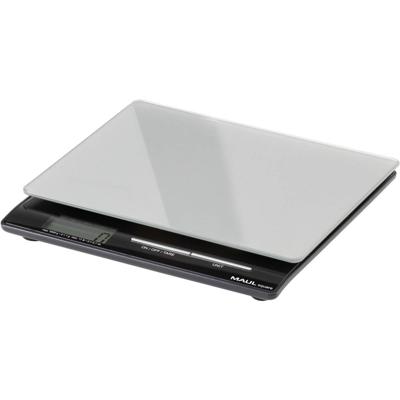 Maul MAULsquare 5000 g Brievenweegschaal Weegbereik (max.) 5 kg Resolutie 1 g Zilver