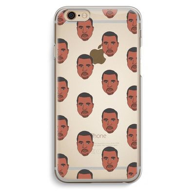 Kanye Call Me?: iPhone 6 / 6S Transparant Hoesje