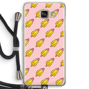 Waterijsjes: Samsung Galaxy A5 (2016) Transparant Hoesje met koord