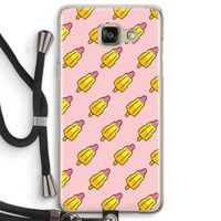 Waterijsjes: Samsung Galaxy A5 (2016) Transparant Hoesje met koord