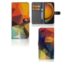 Samsung Galaxy Xcover 7 | Book Case | Polygon Color