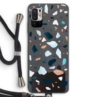 Terrazzo N°13: Xiaomi Redmi Note 10 5G Transparant Hoesje met koord Terrazzo N°13: Xiaomi Redmi Note 10 5G Transparant Hoesje met koord