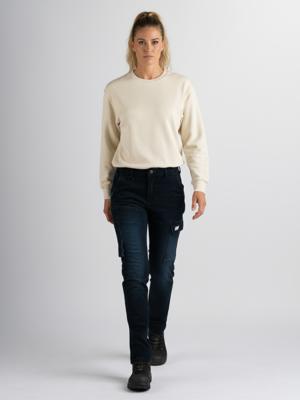 247Jeans Panda Workwear W21 Blue Black Denim - Werk Jeans - Werkspijkerbroek 247Jeans Panda Workwear W21 Blue Black Denim - Werk Jeans - Werkspijkerbroek