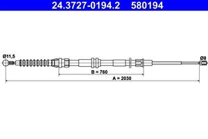 Handremkabel 24372701942