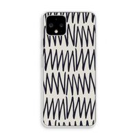 Marrakech Zigzag: Pixel 4 Transparant Hoesje