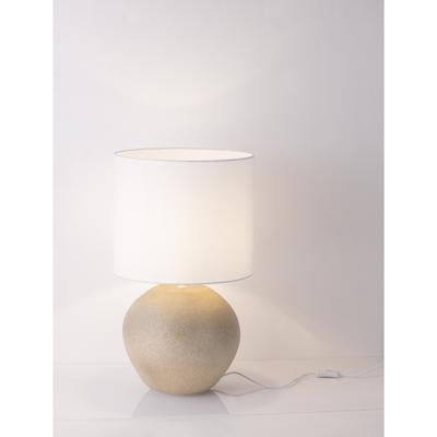 Lyora TafellampMizu crème met witte kap - 9919102