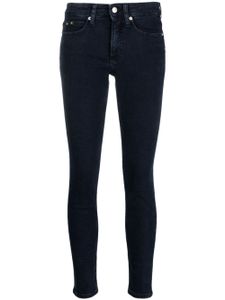 Calvin Klein Jeans jean skinny à taille mi-haute - Bleu