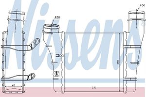 Interkoeler, tussenkoeler 96707