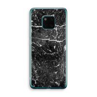 Zwart marmer: Huawei Mate 20 Pro Transparant Hoesje