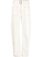 ETRO pantalon droit à poches cargo - Blanc