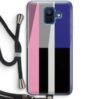 Gestalte 4: Samsung Galaxy A6 (2018) Transparant Hoesje met koord