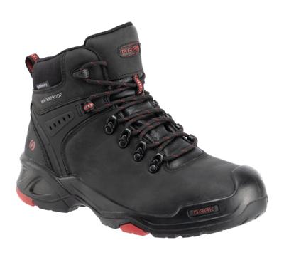 Baak Bailey 6645 S3 | Zwart/Rood | Maat 42 - 4031783002833