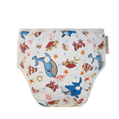 Bababoe Zwemluier I Sea Life - Maat L 7-20 KG