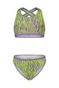 B.Nosy Meisjes bikini AOP - Active zebra groen