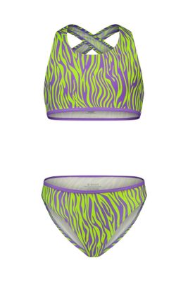 B.Nosy Meisjes bikini AOP - Active zebra groen