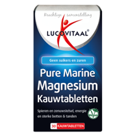 Lucovitaal Voedingssupplementen Pure Marine Magnesium Tabletten 30Tabletten