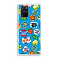 Fruitsticker: Samsung Galaxy S10 Lite Transparant Hoesje