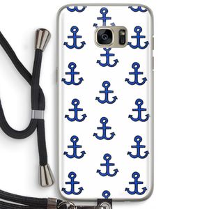 Ankers: Samsung Galaxy S7 Edge Transparant Hoesje met koord