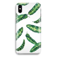 Lange bladeren: iPhone X Volledig Geprint Hoesje