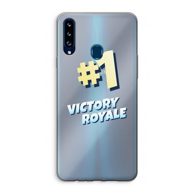 Victory Royale: Samsung Galaxy A20s Transparant Hoesje