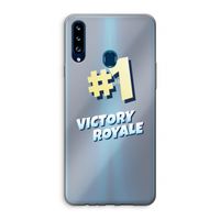 Victory Royale: Samsung Galaxy A20s Transparant Hoesje