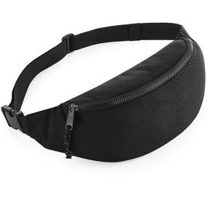 Heuptas/fanny pack zwart met verstelbare band   -