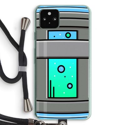 Chug Bottle: Pixel 5a 5G Transparant Hoesje met koord