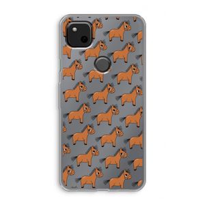 Pony: Google Pixel 4a Transparant Hoesje