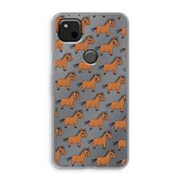 Pony: Google Pixel 4a Transparant Hoesje
