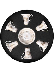 Versace soucoupe et tasse Medusa Gala (lot de six) - Or