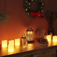 VidaXL Kaarsen 50 st led warmwit