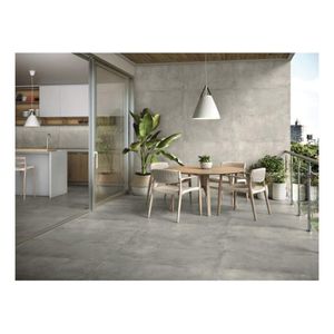Baldocer Cerámica District Vloer- en wandtegel | 60x120 cm | Gerectificeerd | Betonlook | Mat Grijs