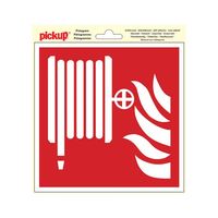 Sticker Brandslang - 200x200 mm.